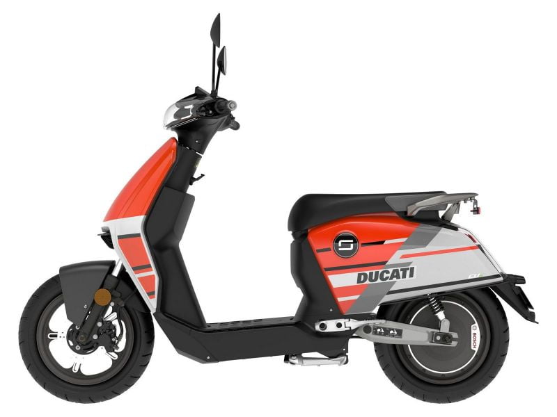 Электроскутер Super Soco CUX Ducati Special Edition Электроскутер Super Soco CUX Ducati Special Edition